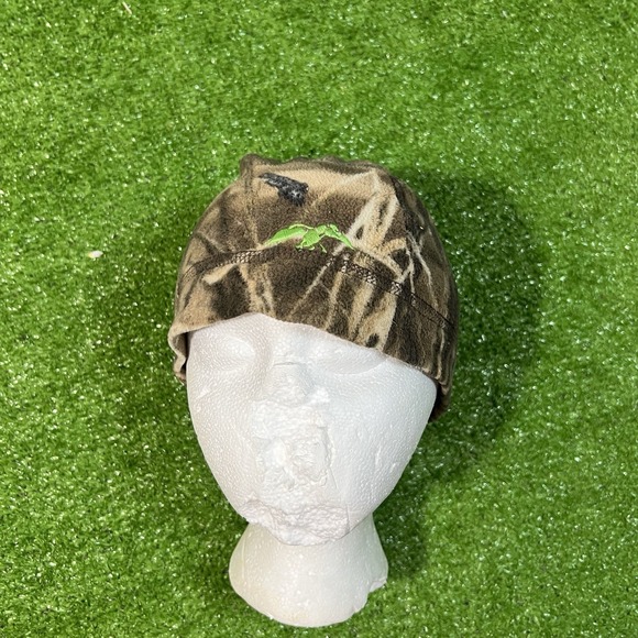 Duck Commander & Red Head Reversable Beanie Hunting Camo & High Visibility - Picture 1 of 5